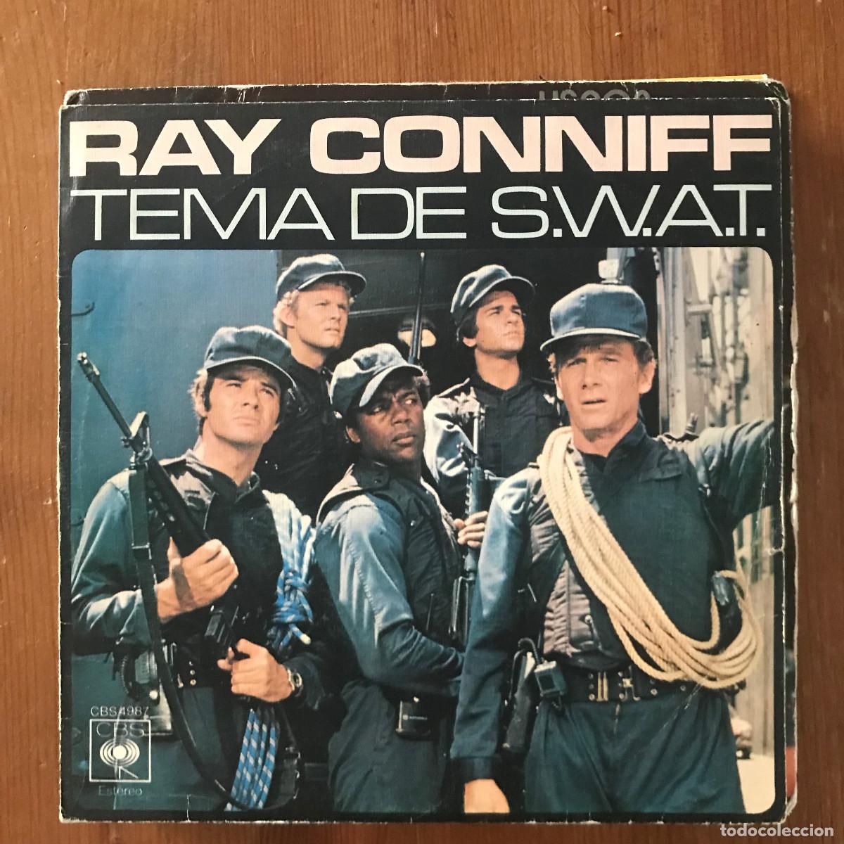 Discos de vinilo: RAY CONNIFF - TEMA DE S.W.A.T. - 7&rdquo; SINGLE CBS 1977 - Foto 1