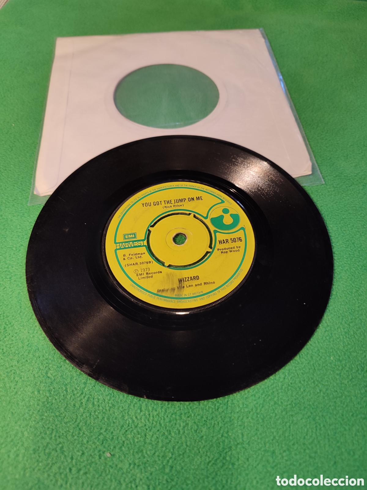 Discos de vinilo: Wizzard - &Aacute;ngel fingers - Foto 2