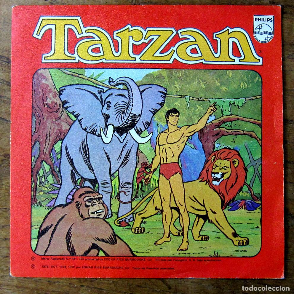 Discos de vinilo: VERSI&Oacute;N ORIGINAL TELEVISI&Oacute;N - TARZ&Aacute;N / LOS GUERREROS - 1979 - - Foto 1