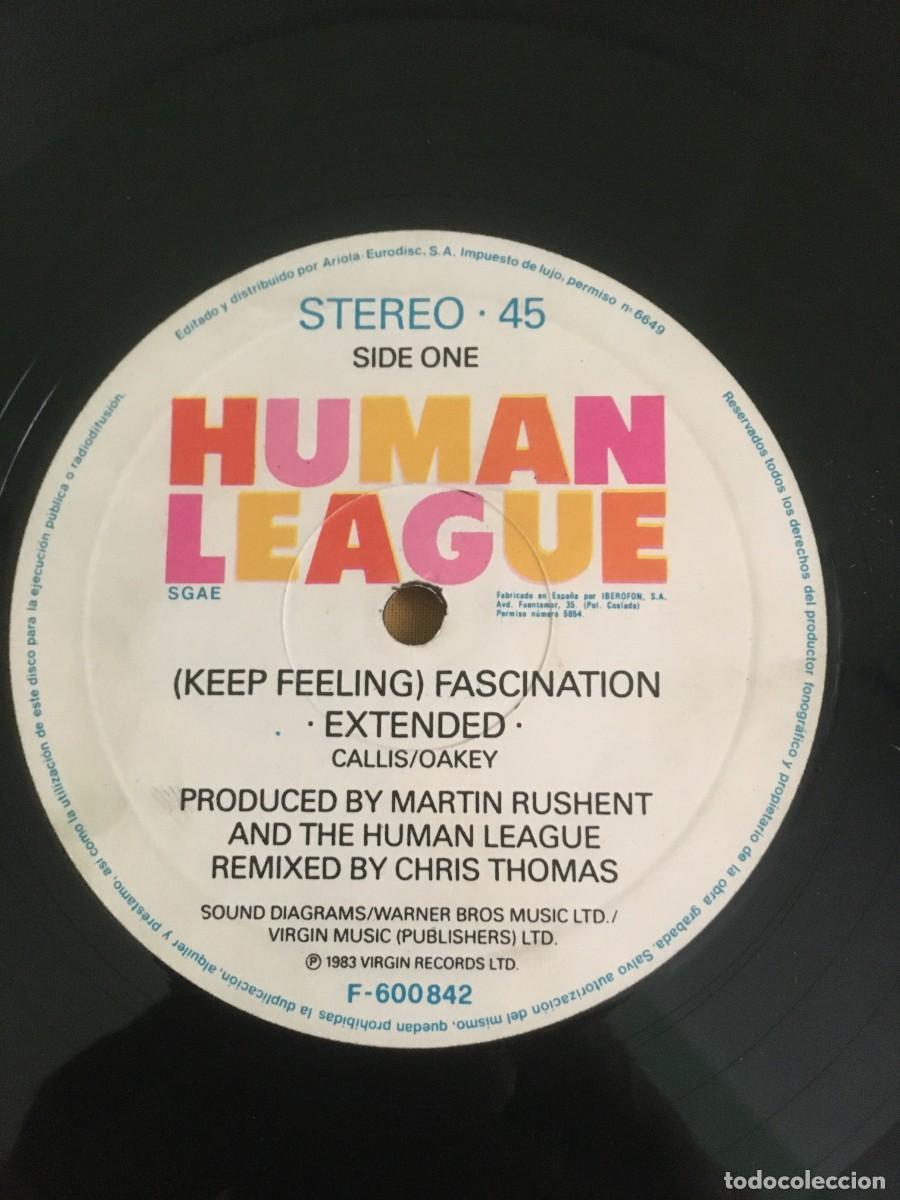 Discos de vinilo: Human League &lrm;&ndash; Fascination - Foto 3