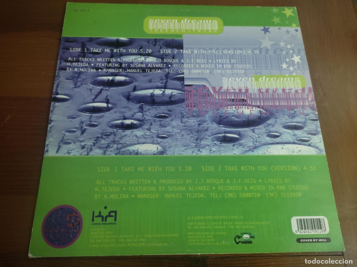 Discos de vinilo: Seven Dreams &lrm;&ndash; Take Me With You - Foto 2