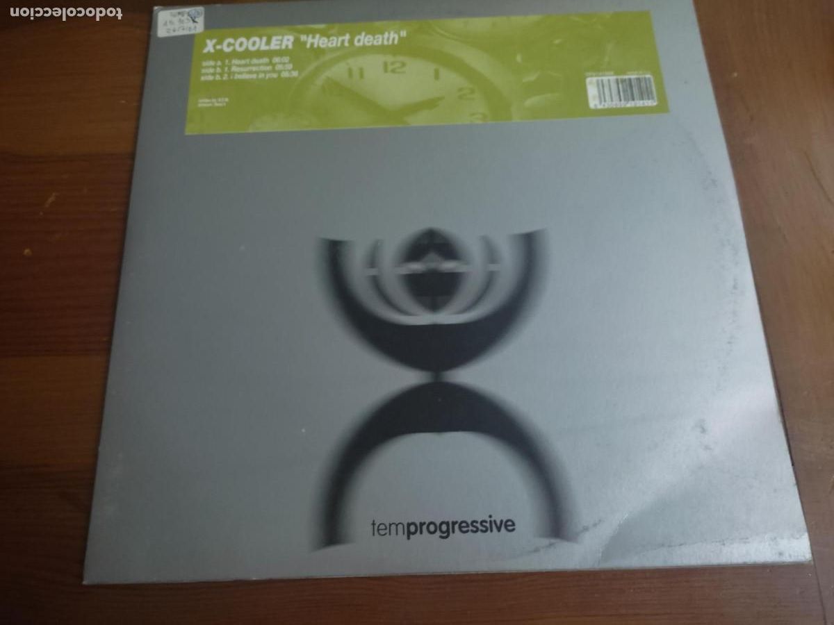 Discos de vinilo: X-Cooler - Heart Death (12&rdquo;) - Foto 1