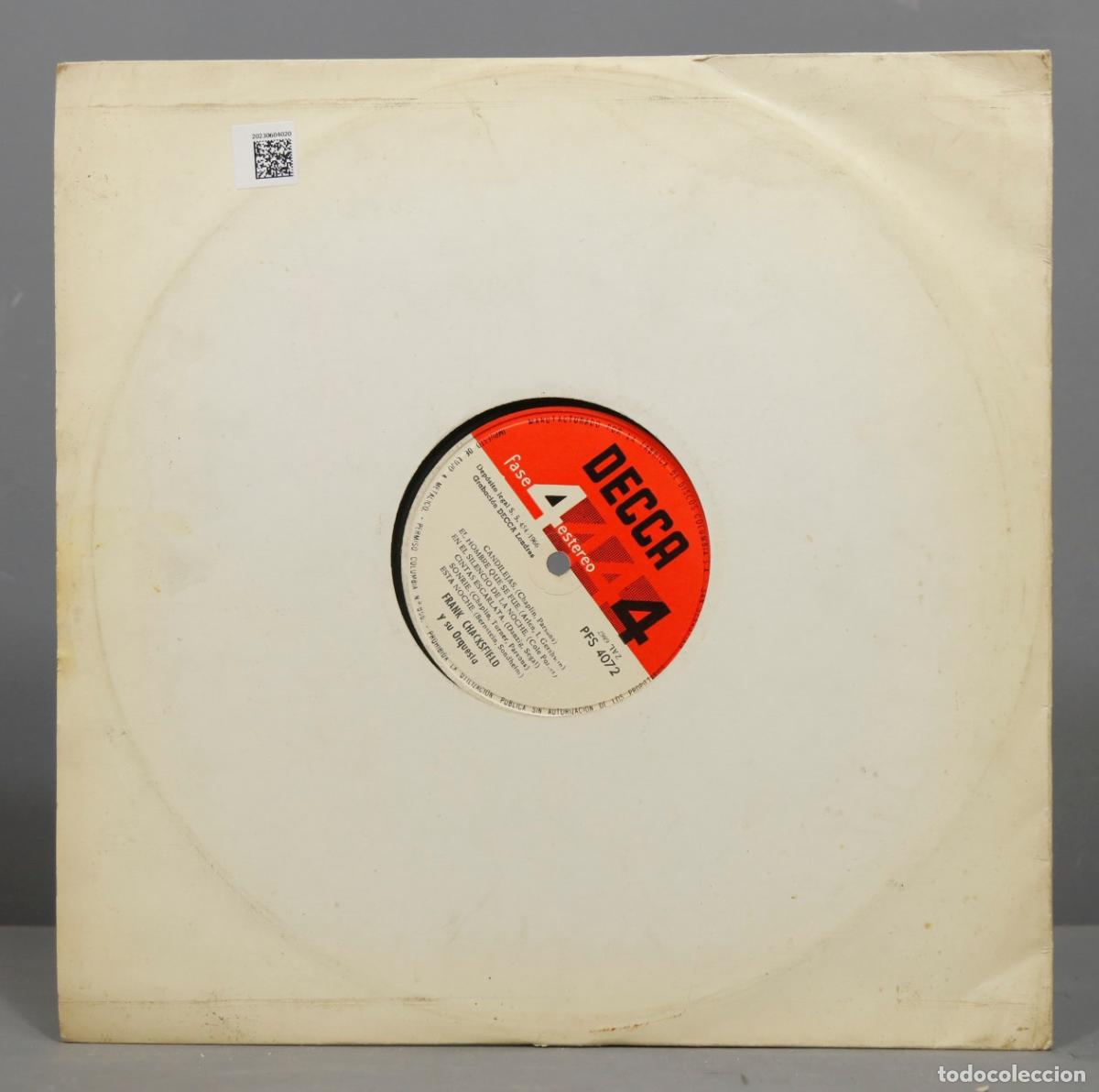 Discos de vinilo: LP. FRANK CHAKSFIELD - Foto 2