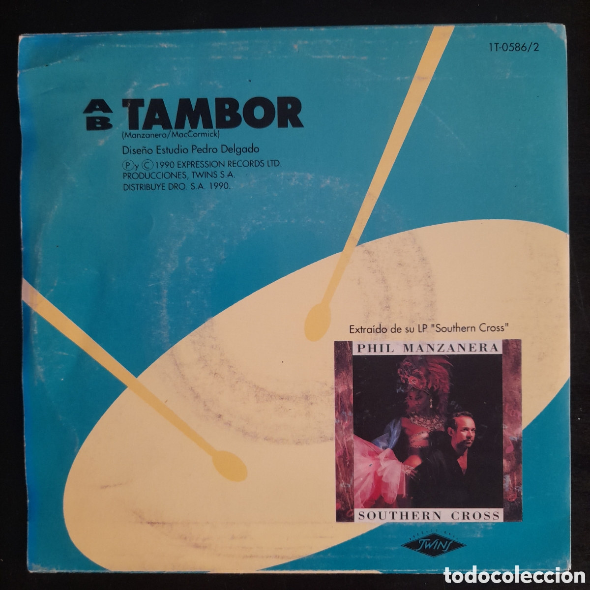 Discos de vinilo: Phil Manzanera &ndash; Tambor. Vinilo, 7&rdquo;, Single - Foto 2