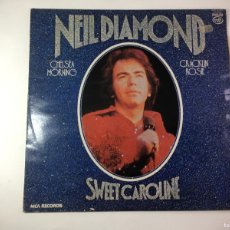 Discos de vinilo: NEIL DIAMOND - SWEET CAROLINE - LP VINILO - UK 1978