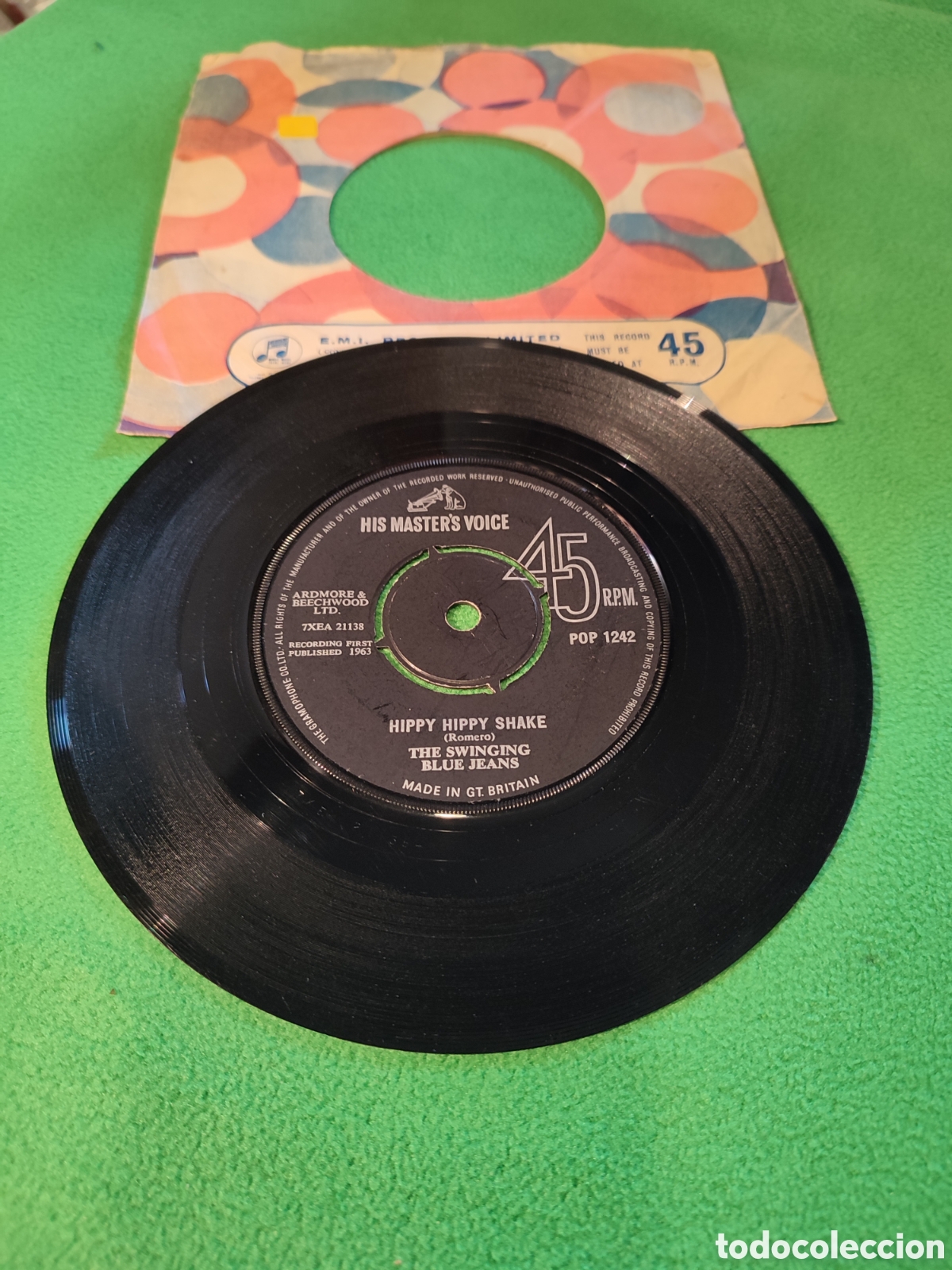 Discos de vinilo: The Swinging blue jeans - Hippy Hippy shake - Foto 1