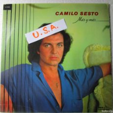 Discos de vinilo: LP ESTADOS UNIDOS USA CAMILO SESTO MAS Y MAS ...