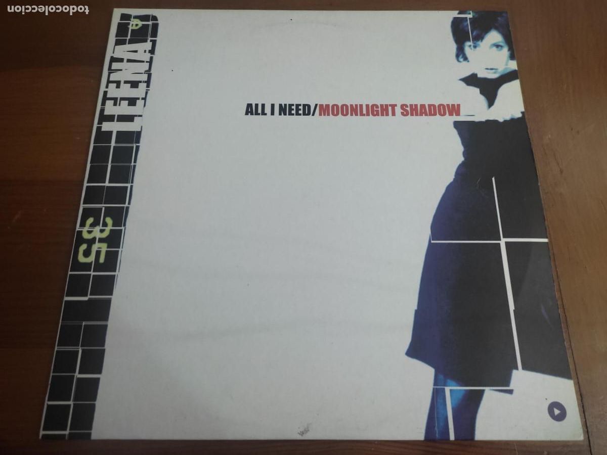 Discos de vinilo: Leena &lrm;&ndash; All I Need / Moonlight Shadow - Foto 1