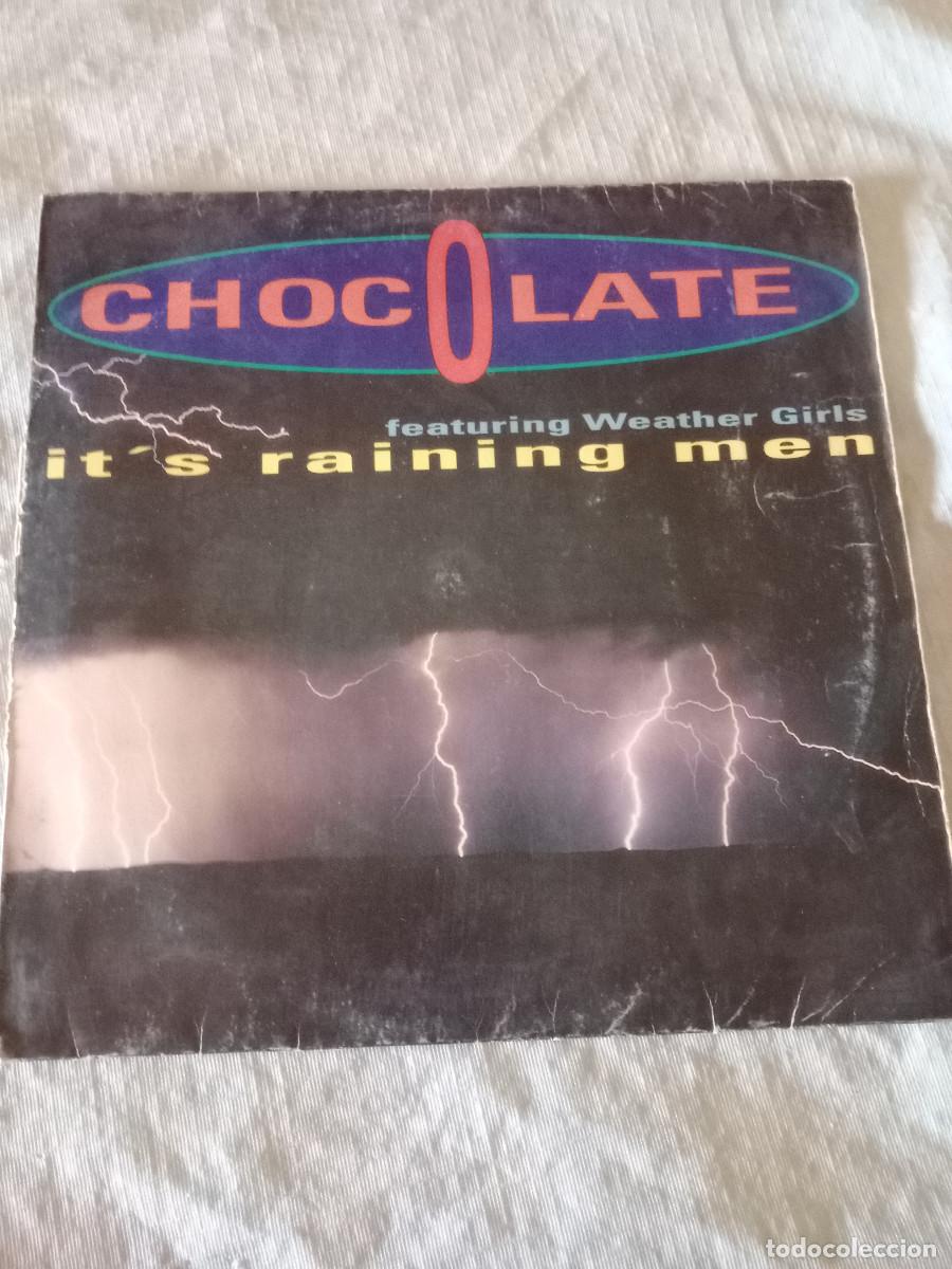 Discos de vinilo: CHOCOLATE / IT&acute;S RAINING MEN - Foto 1