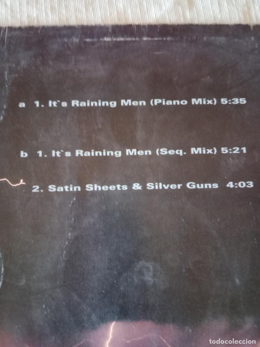 Discos de vinilo: CHOCOLATE / IT&acute;S RAINING MEN - Foto 3