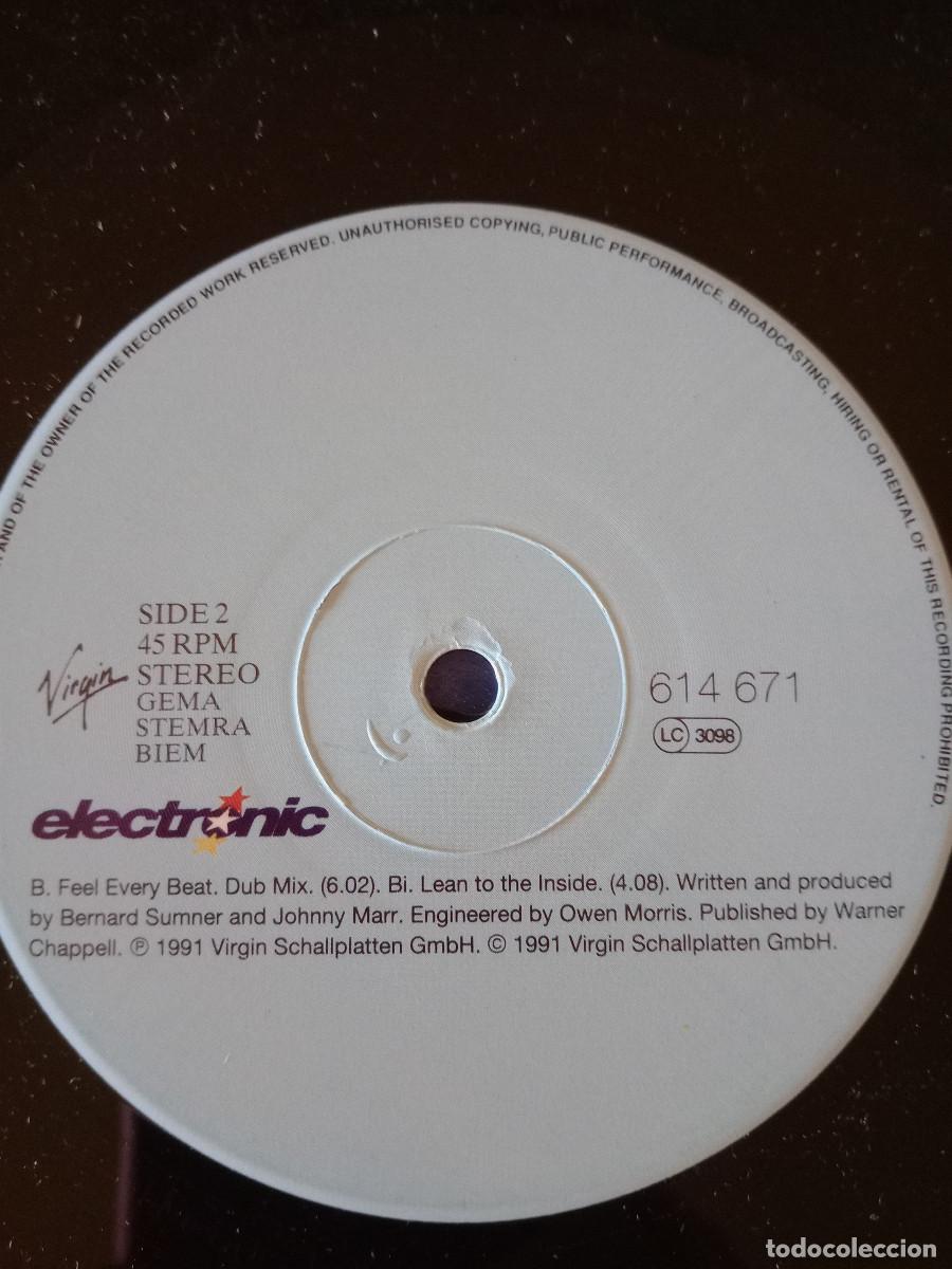 Discos de vinilo: ELECTRONIC / FEEL EVERY BEAT - Foto 4