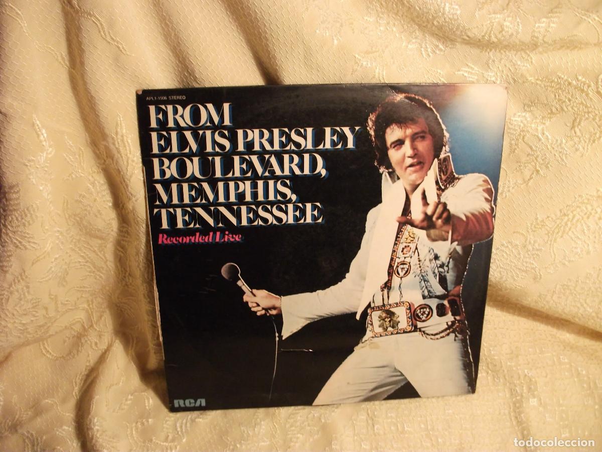 Discos de vinilo: ELVIS PRESLEY, BOULEVARD MEMPHIS TENEESSEE, REF. 67 - Foto 1