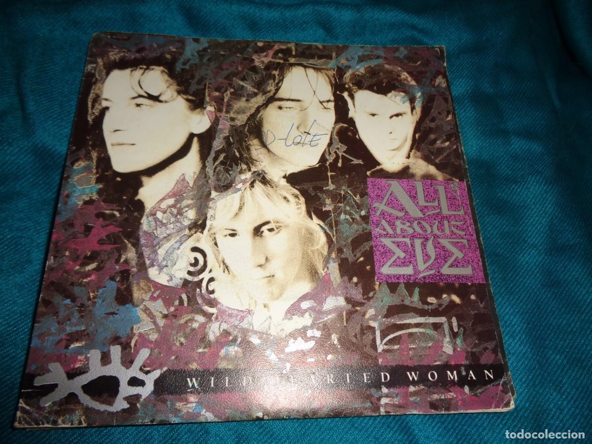 Discos de vinilo: ALL ABOUT EVE. WILD HEARTED WOMAN / APPLETREE MAN. MERCURY, 1988. EDC. SPAIN. IMPECABLE (#)