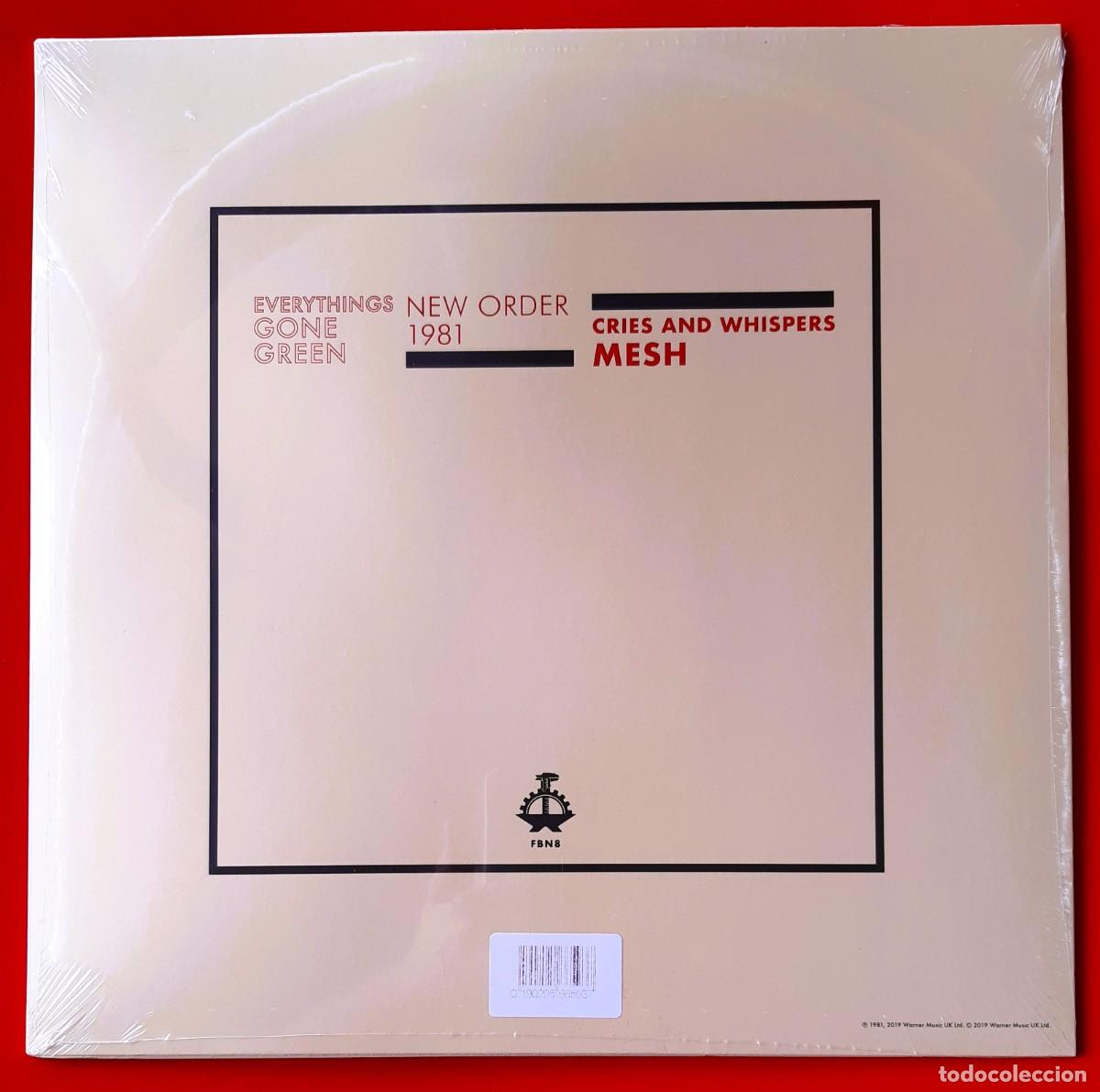 Discos de vinilo: NEW ORDER - EVERYTHINGS GONE GREEN 12&rdquo; REEDICI&Oacute;N - Foto 2