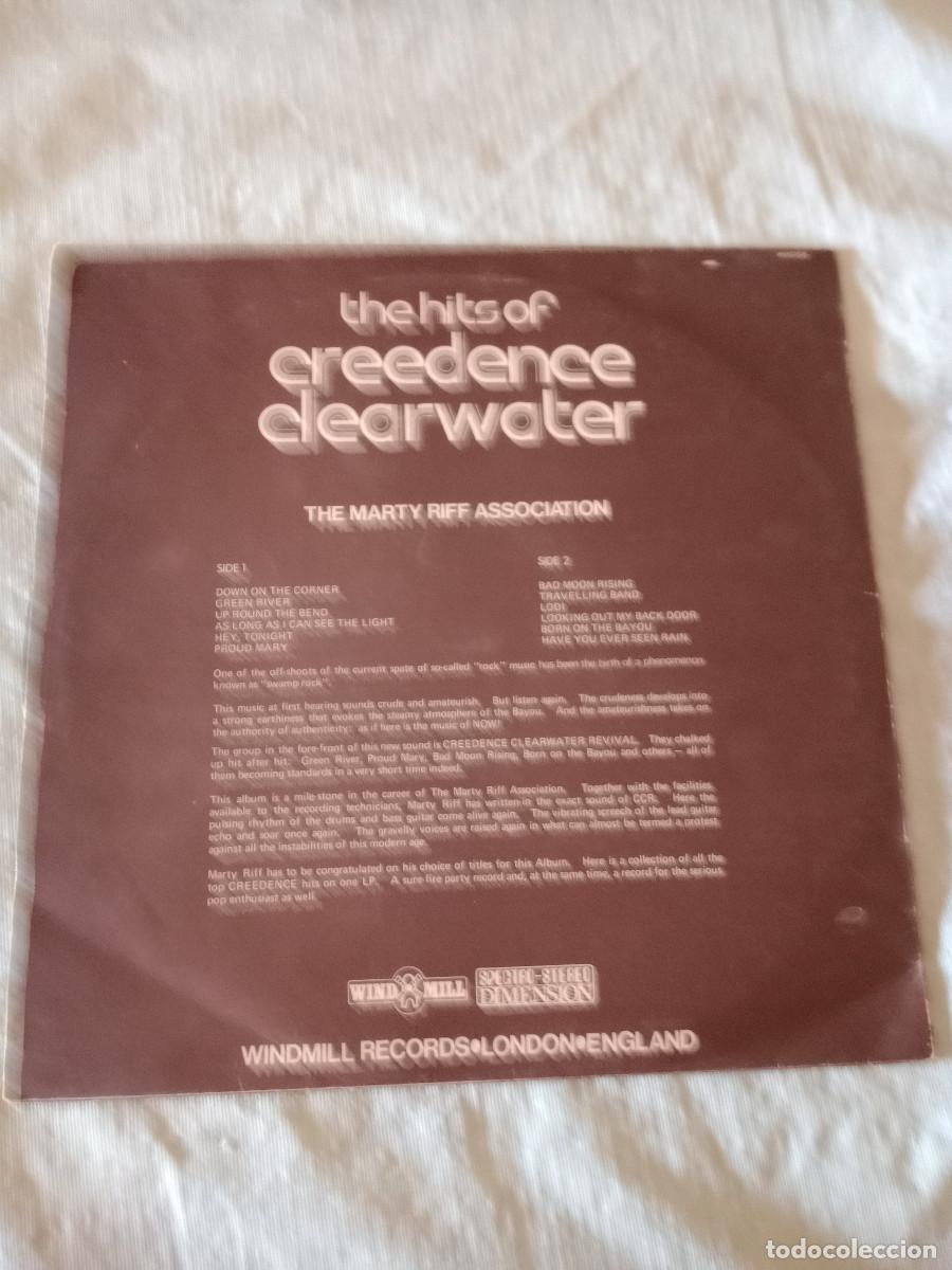 Discos de vinilo: CREDENCE CLEARWATER / THE MARTY RIFF - Foto 2