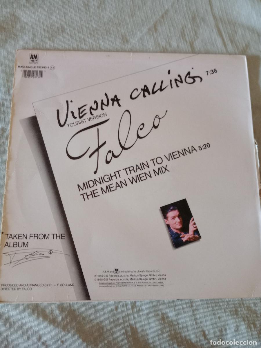 Discos de vinilo: FALCO / VIENNA CALLING - Foto 2