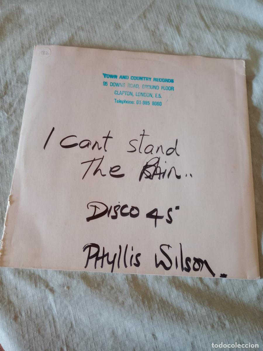 Discos de vinilo: PHYLLIS WILSON / I CAN&acute;T STAND THE RAIN - Foto 1
