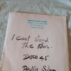 Discos de vinilo: PHYLLIS WILSON / I CAN´T STAND THE RAIN