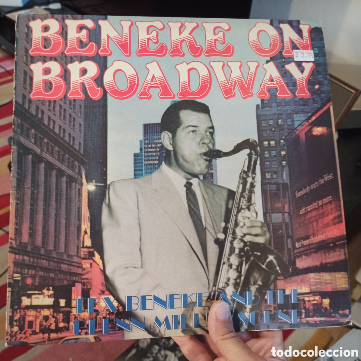 Discos de vinilo: Tex Beneke &ndash; Beneke On Broadway - Foto 1