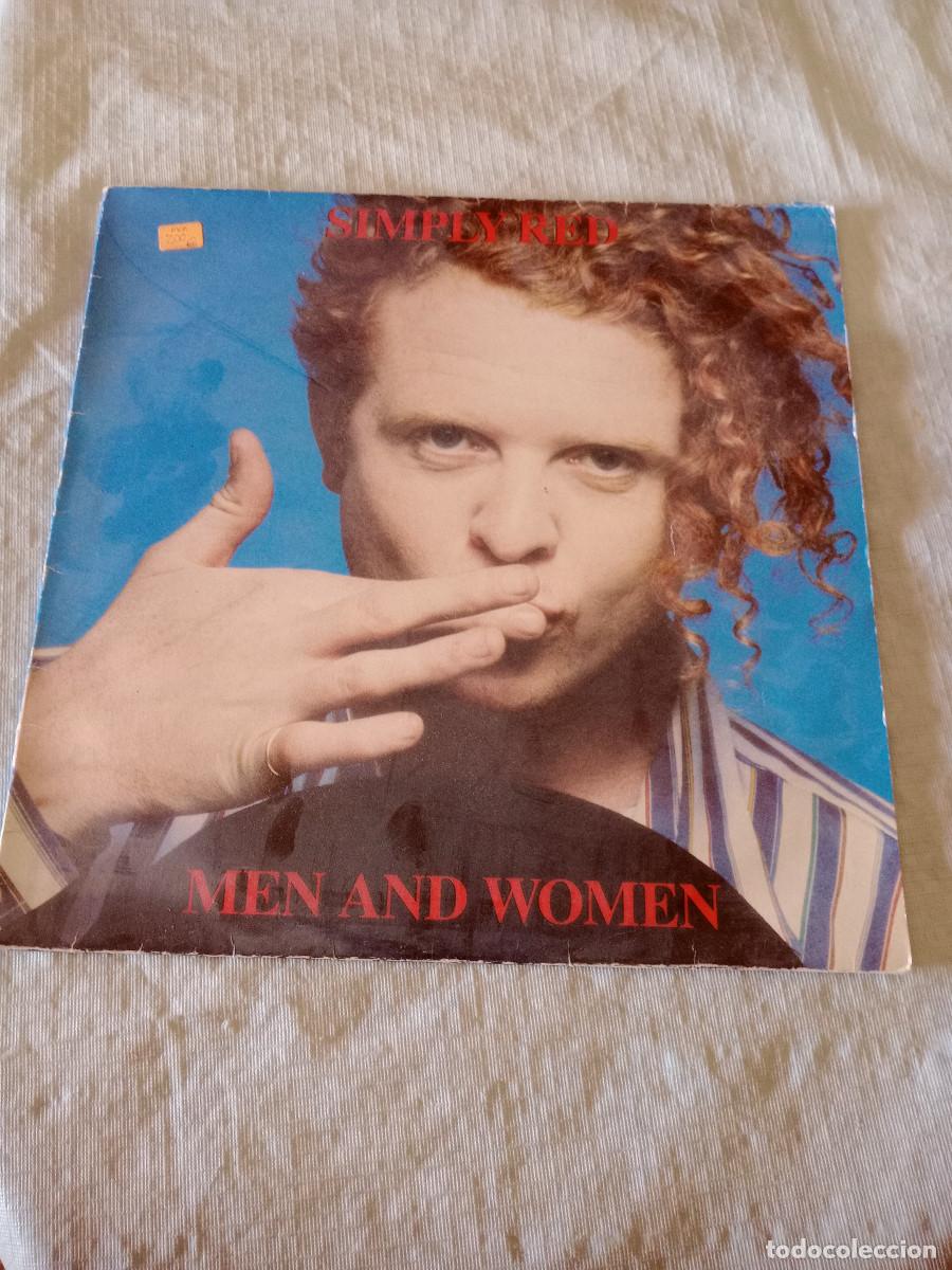 Discos de vinilo: SIMPLY RED / MEN AND WOMEN - Foto 1