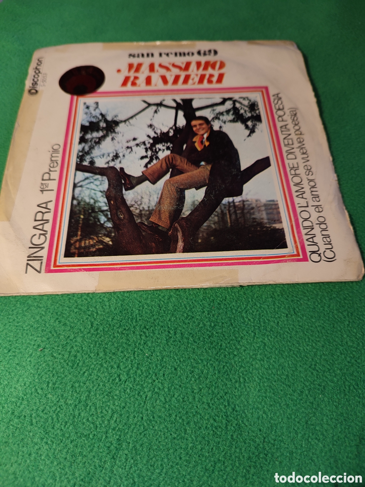 Discos de vinilo: Massimo Ranieri - Z&iacute;ngara - Foto 1