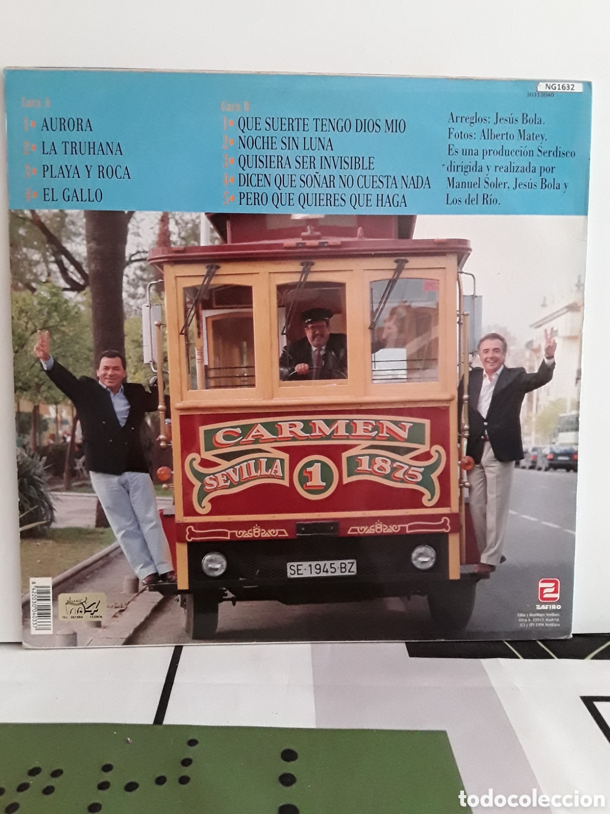 Discos de vinilo: Los Del Rio &lrm;&ndash; El Gallo De Aurora - Foto 2