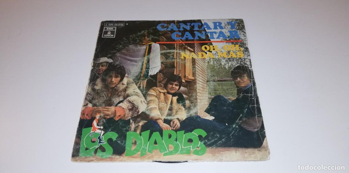 Disques de vinyle: S17-Los Diablos - Cantar Y Cantar / Oh, Oh, Nada Mas (7&rdquo;, Single) - POR F DIS VG+