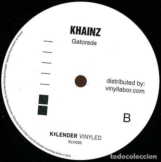 Discos de vinilo: Khainz &ndash; Gatorade-GERMANY-2012-MAXI - Foto 2