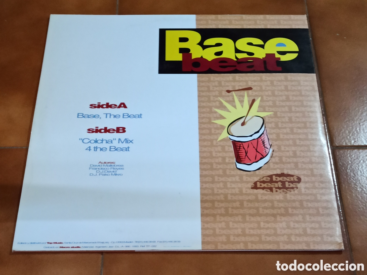 Discos de vinilo: Base The Beat &lrm;&ndash; Base, The Beat - Foto 2