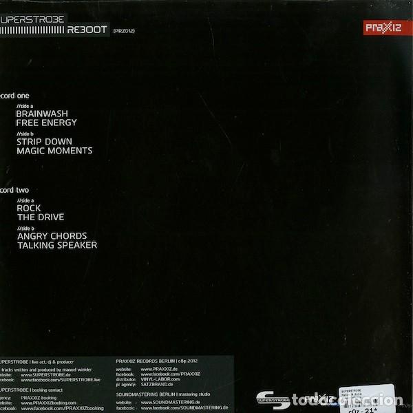 Discos de vinilo: Dr. Motte Presents Superstrobe &ndash; Reboot-GERMANY2012-MAXI - Foto 2