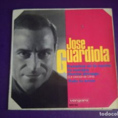Discos de vinilo: JOSE GUARDIOLA EP VERGARA 1966 - EXTRAÑOS EN LA NOCHE / DR ZHIVAGO +2 - MELODICA 60'S, ALGUERO