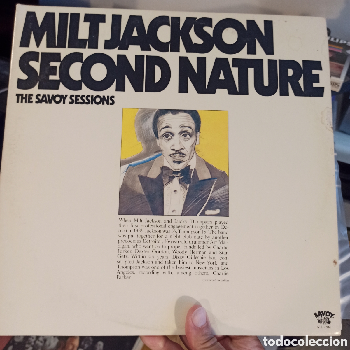 Discos de vinilo: Milt Jackson &ndash; Second Nature (2xLP) - Foto 1