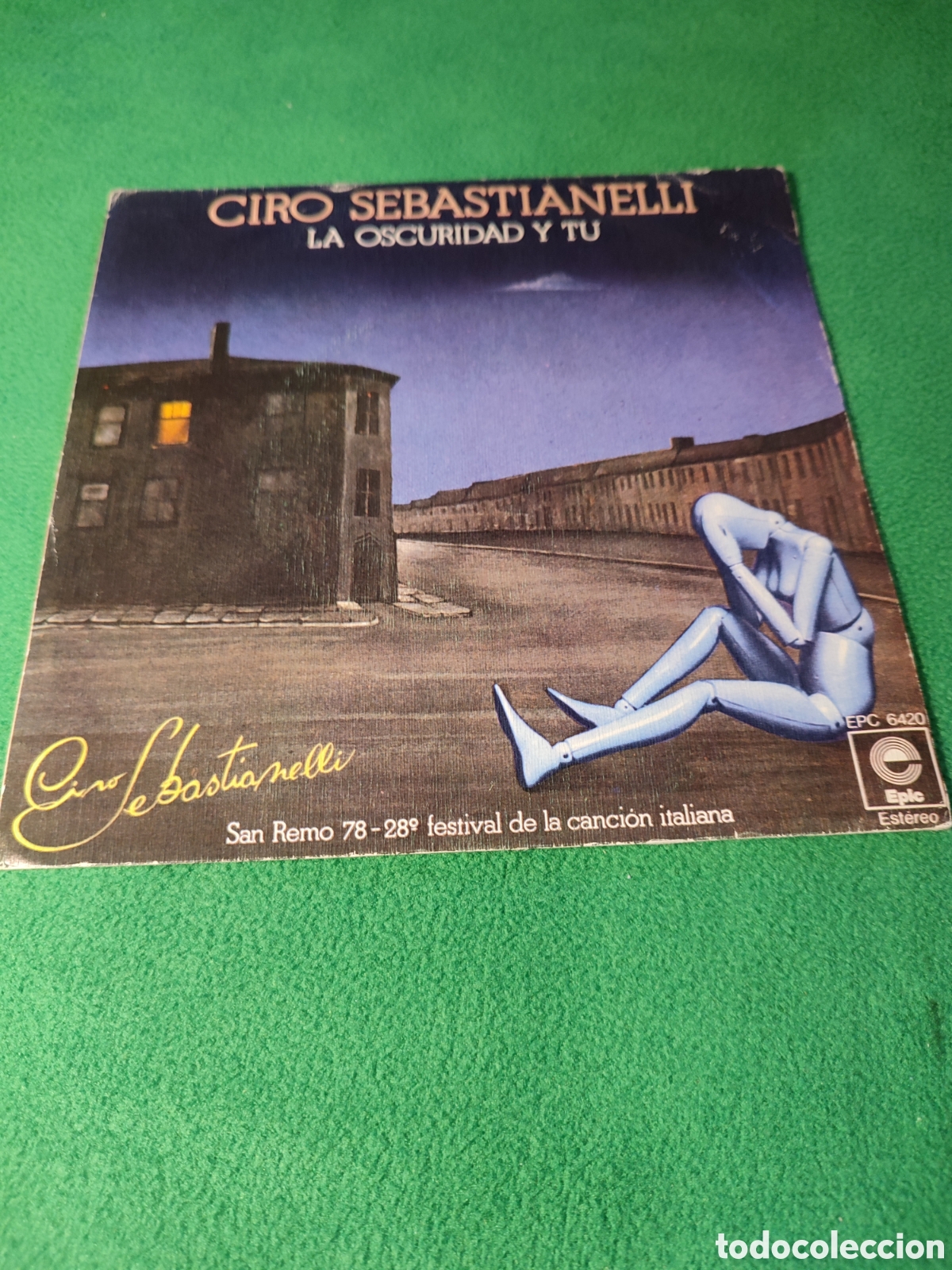 Discos de vinilo: Ciro Sebastianelli - La oscuridad y tu - Foto 1