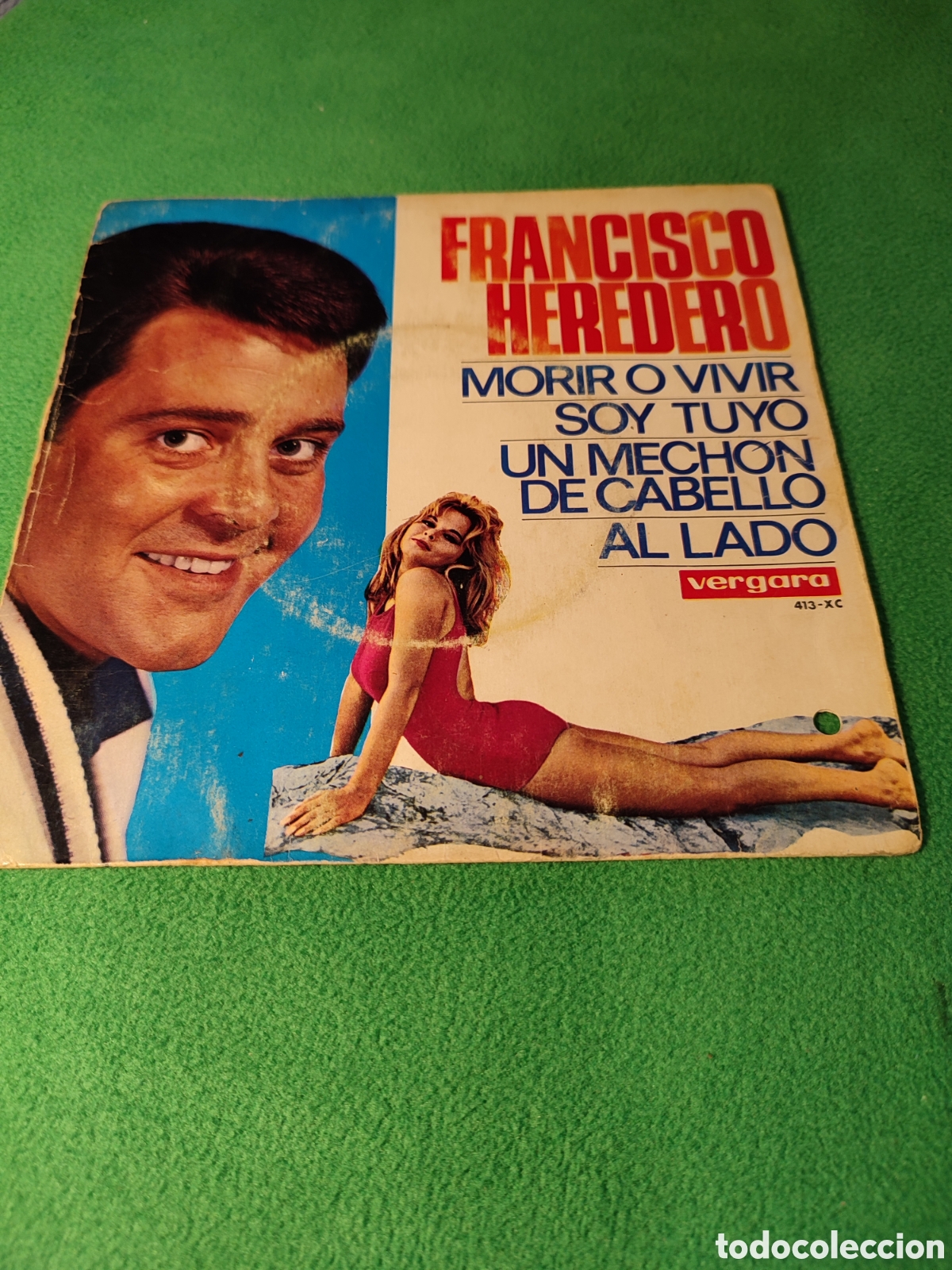 Discos de vinilo: Francisco Heredero - Morir o vivir + 3 - Foto 1