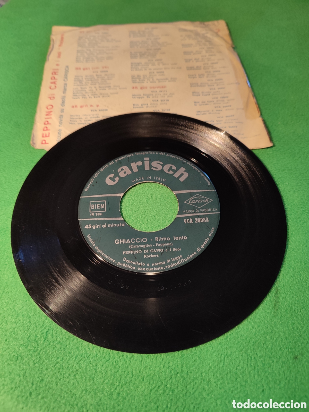 Discos de vinilo: Peppino di Capri - Ghiaccio - Foto 2