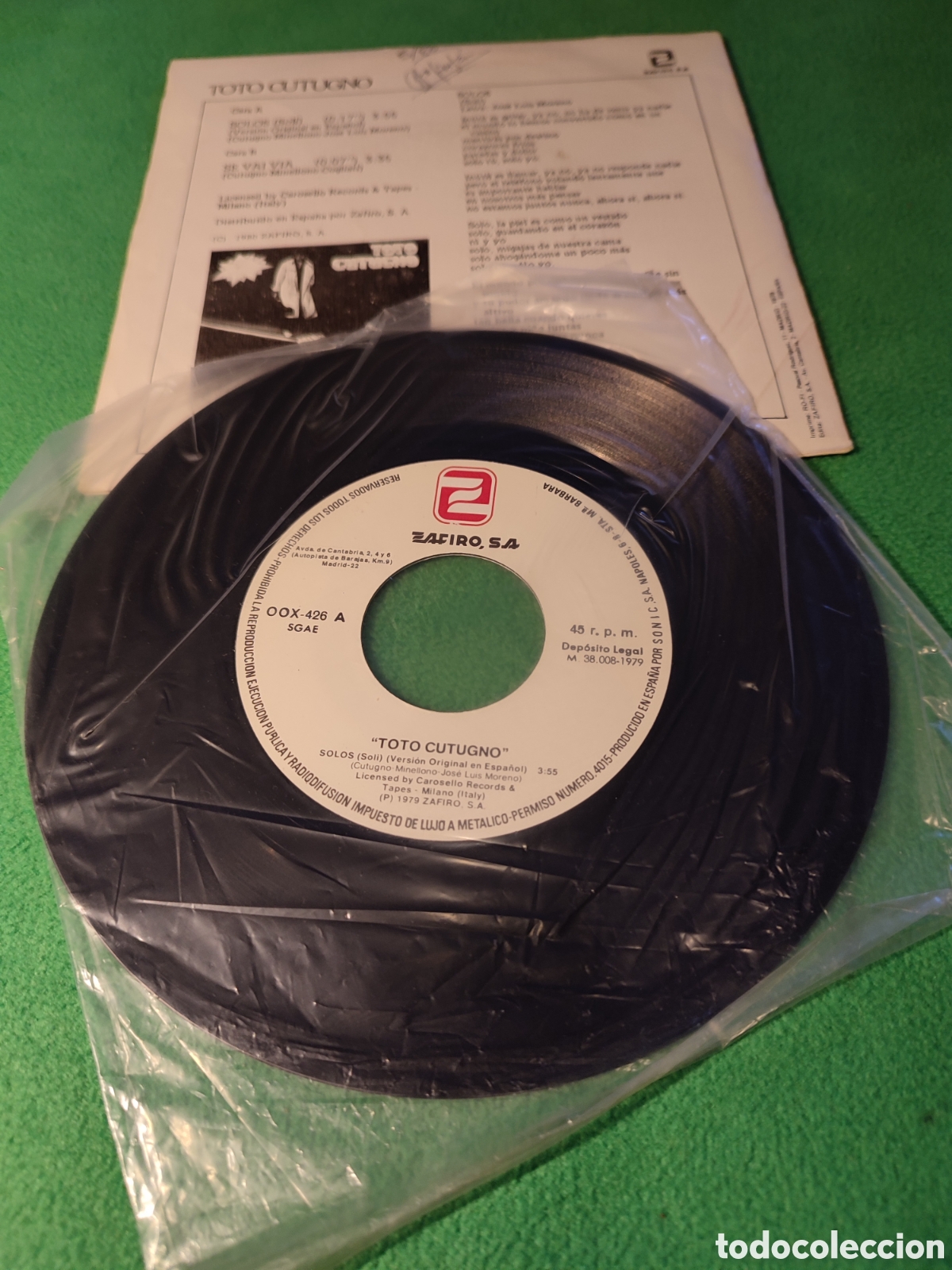 Discos de vinilo: Toto Cutugno - Solos - Foto 2