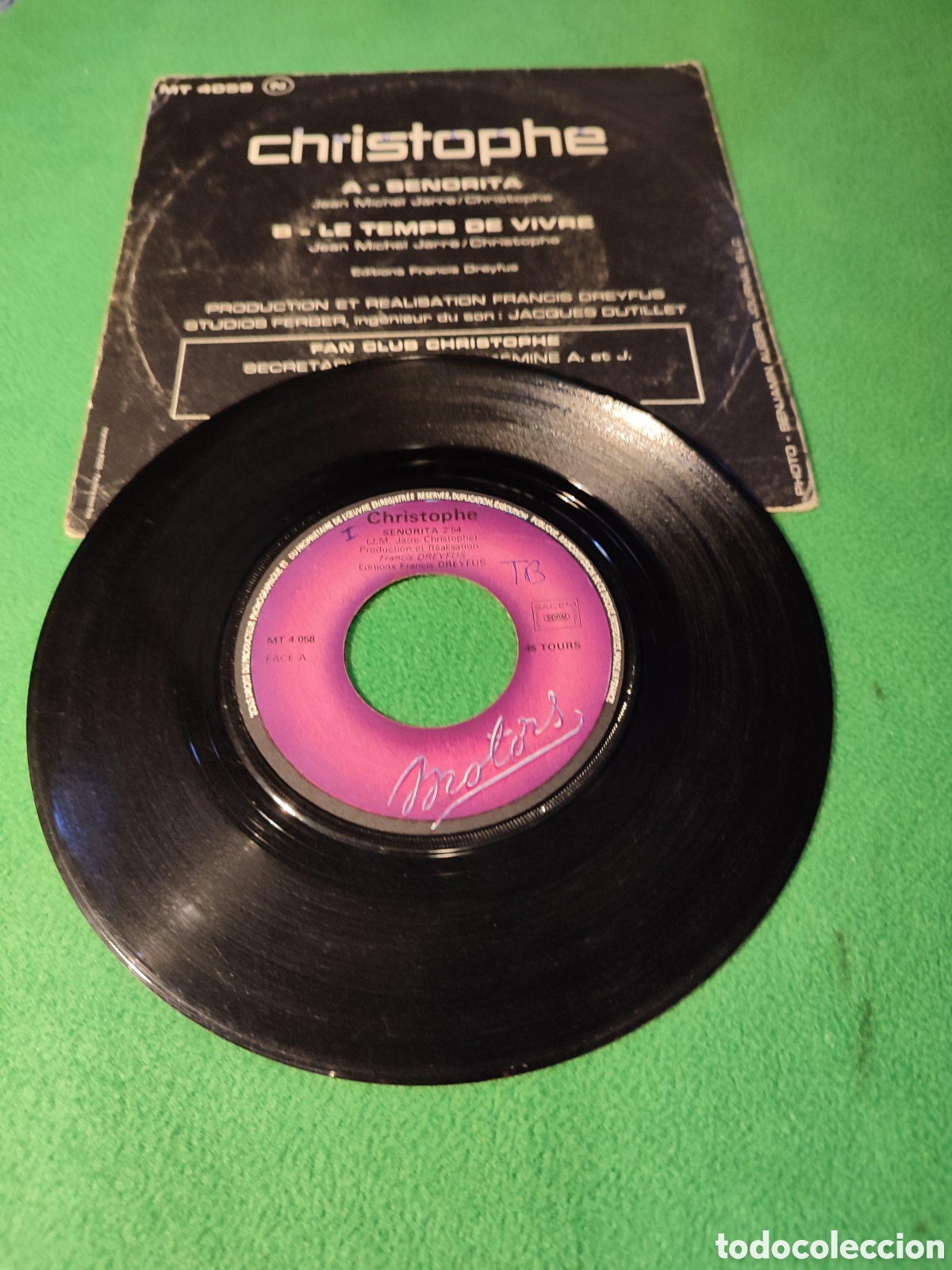 Discos de vinilo: Christophe - Se&ntilde;orita - Foto 2
