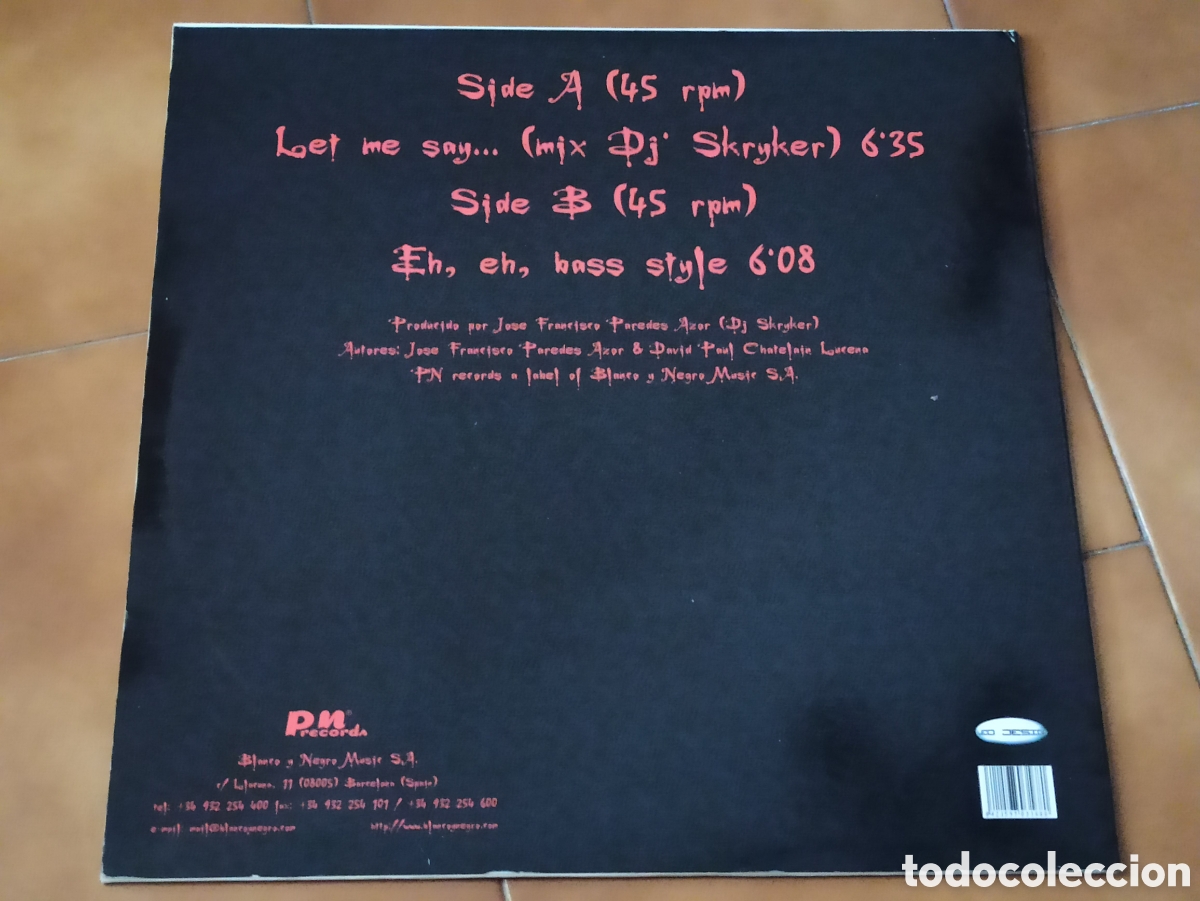 Discos de vinilo: Power Voice &lrm;&ndash; Let Me Say ... - Foto 2