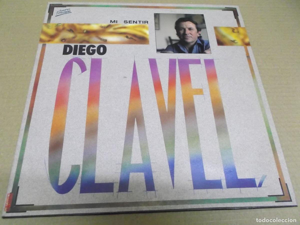 Discos de vinilo: DIEGO CLAVEL (LP) MI SENTIR A&Ntilde;O 1992 - Foto 1