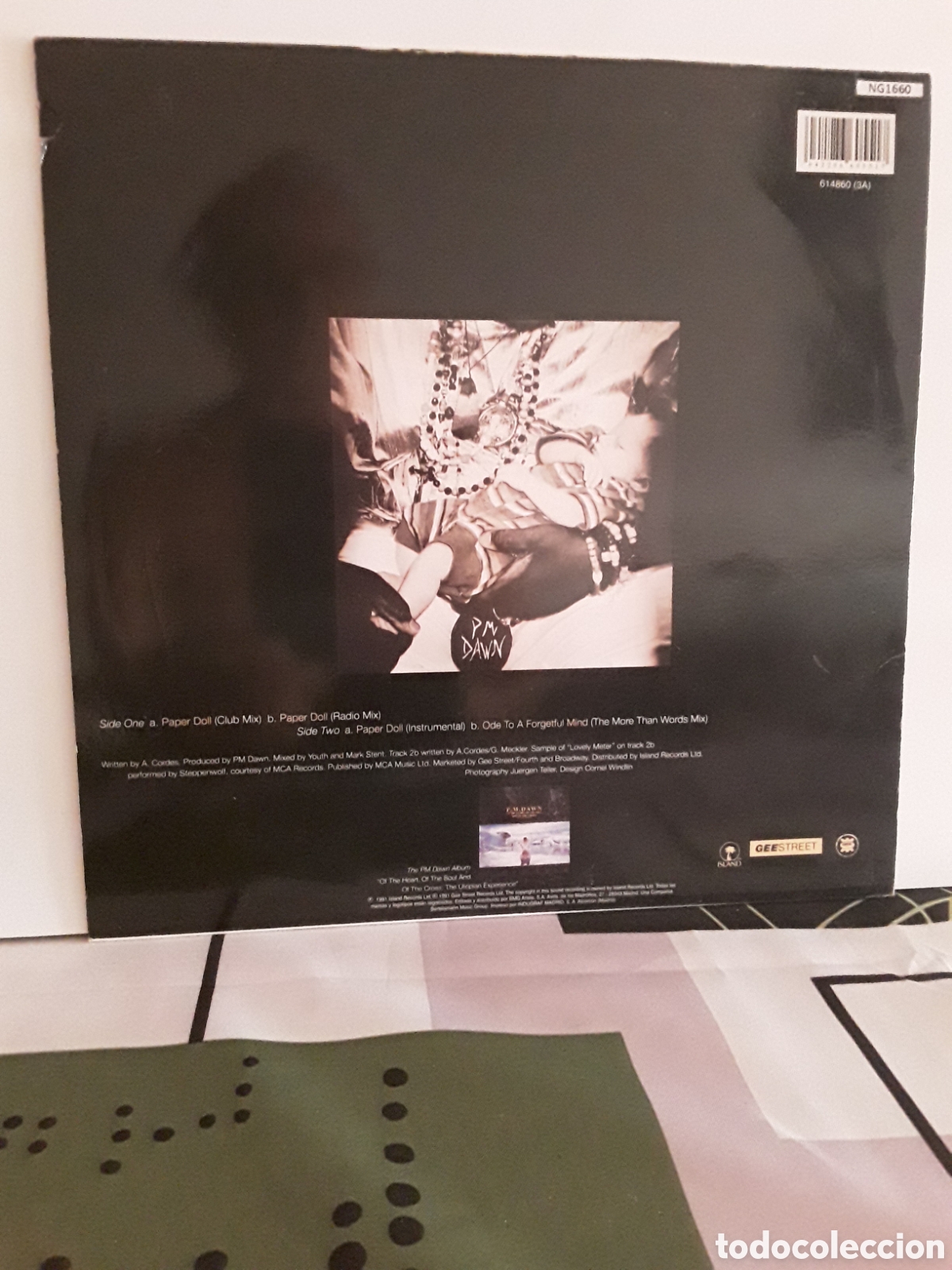 Discos de vinilo: P.M. Dawn &lrm;&ndash; Paper Doll - Foto 2