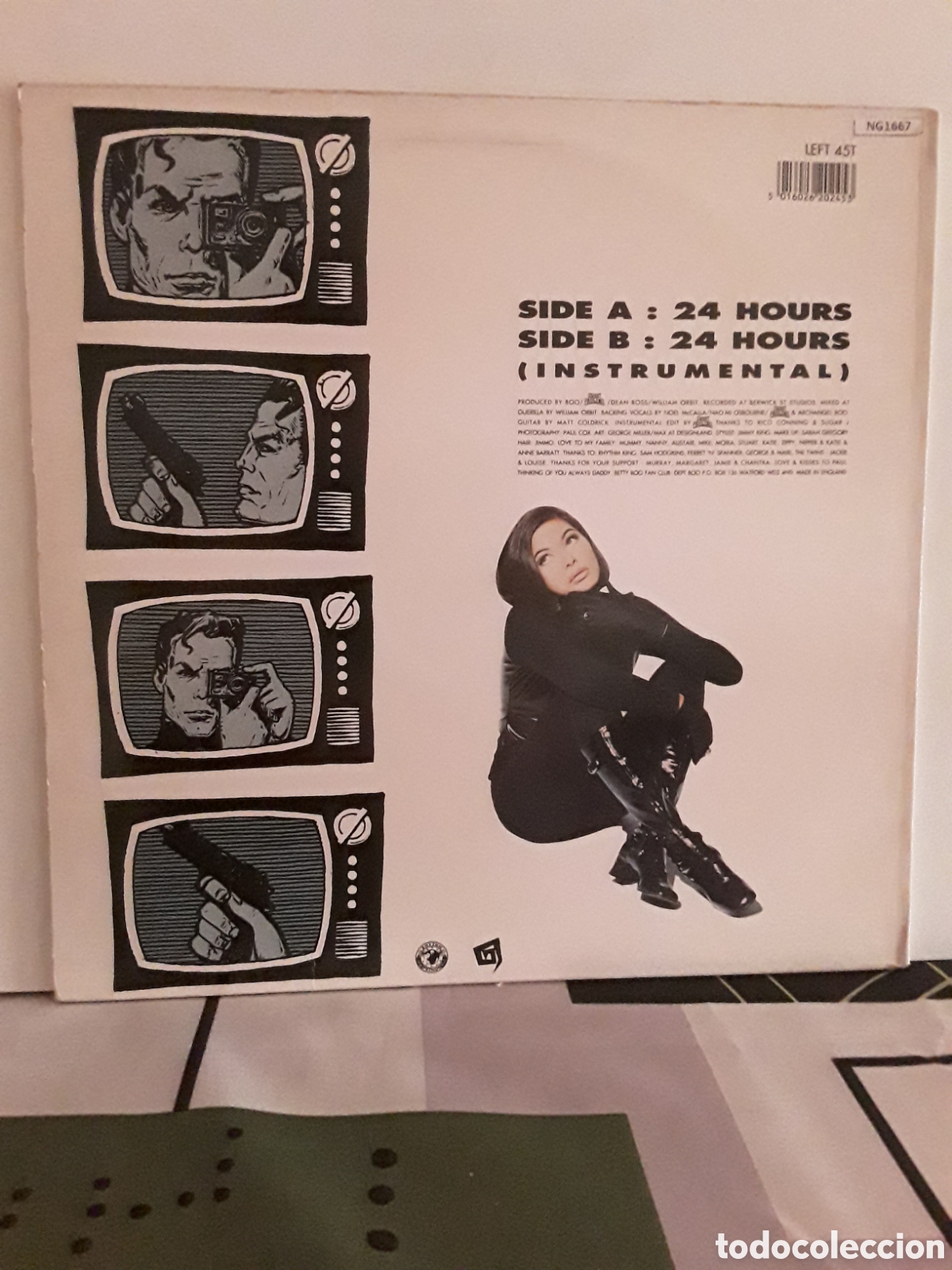 Discos de vinilo: Betty Boo &lrm;&ndash; 24 Hours - Foto 2