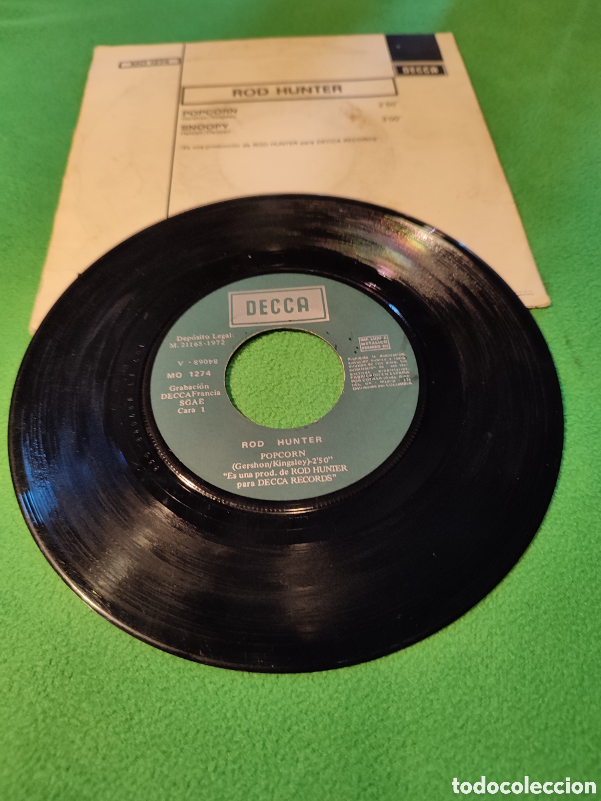 Discos de vinilo: Rod Hunter - Pop Corn - Foto 2