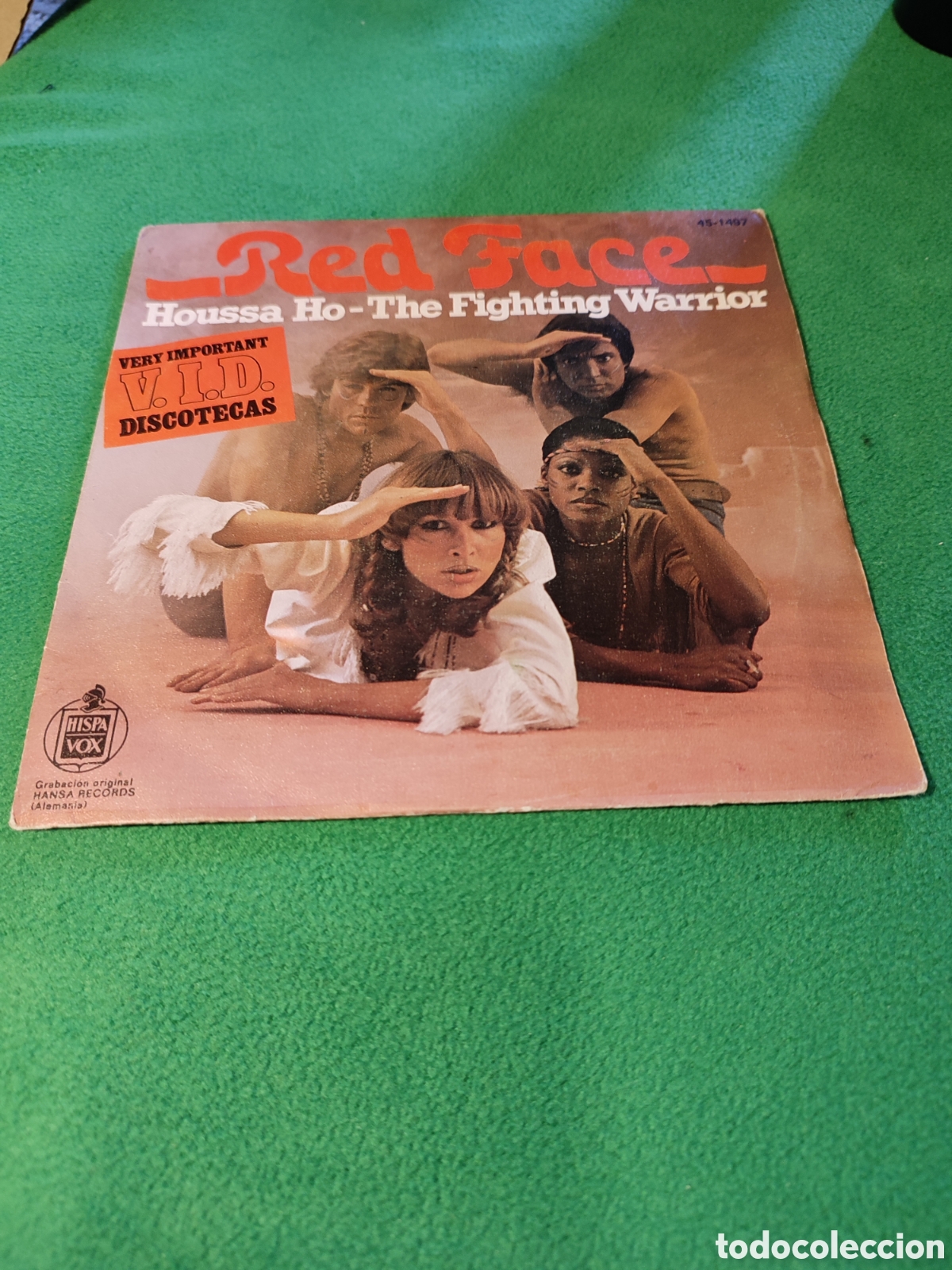 Discos de vinilo: Red Face - Houssa ho- the fighting warrior - Foto 1