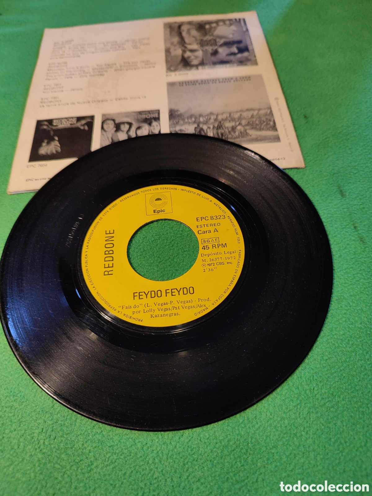 Discos de vinilo: Redbone - Feydo Feydo - Foto 2