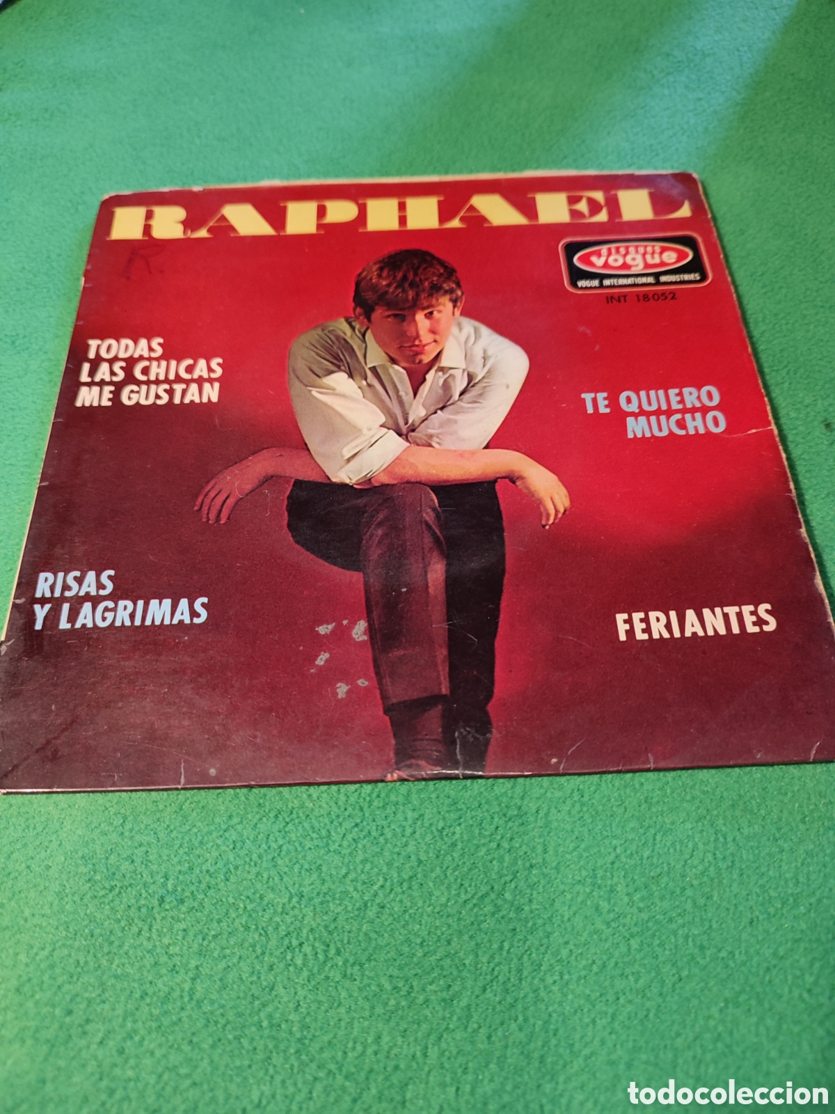 Discos de vinilo: Raphael - Todas las chicas me gustan+ 3 - Foto 1