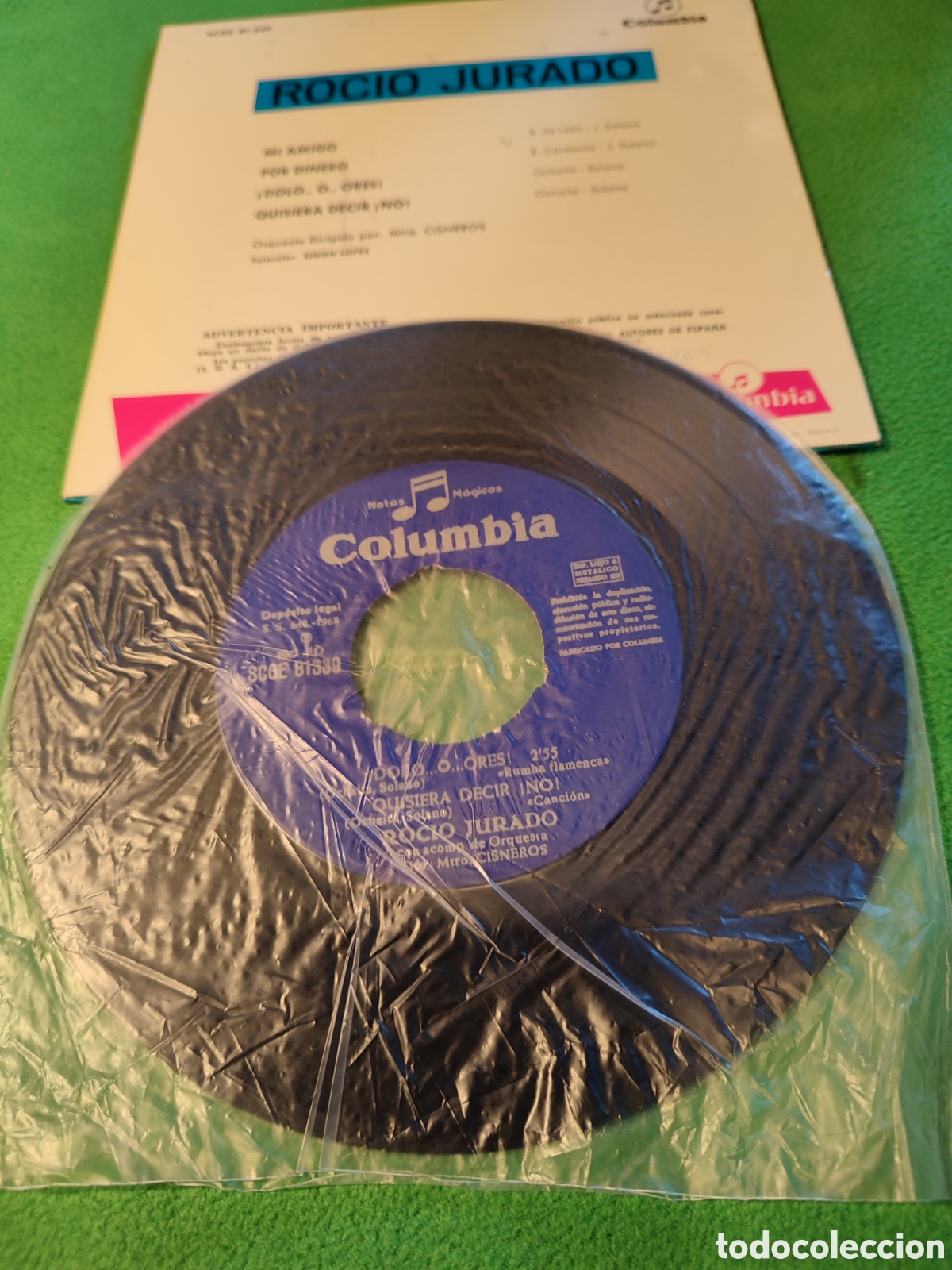 Discos de vinilo: Roc&iacute;o Jurado - Mi amigo+ 3 - Foto 2