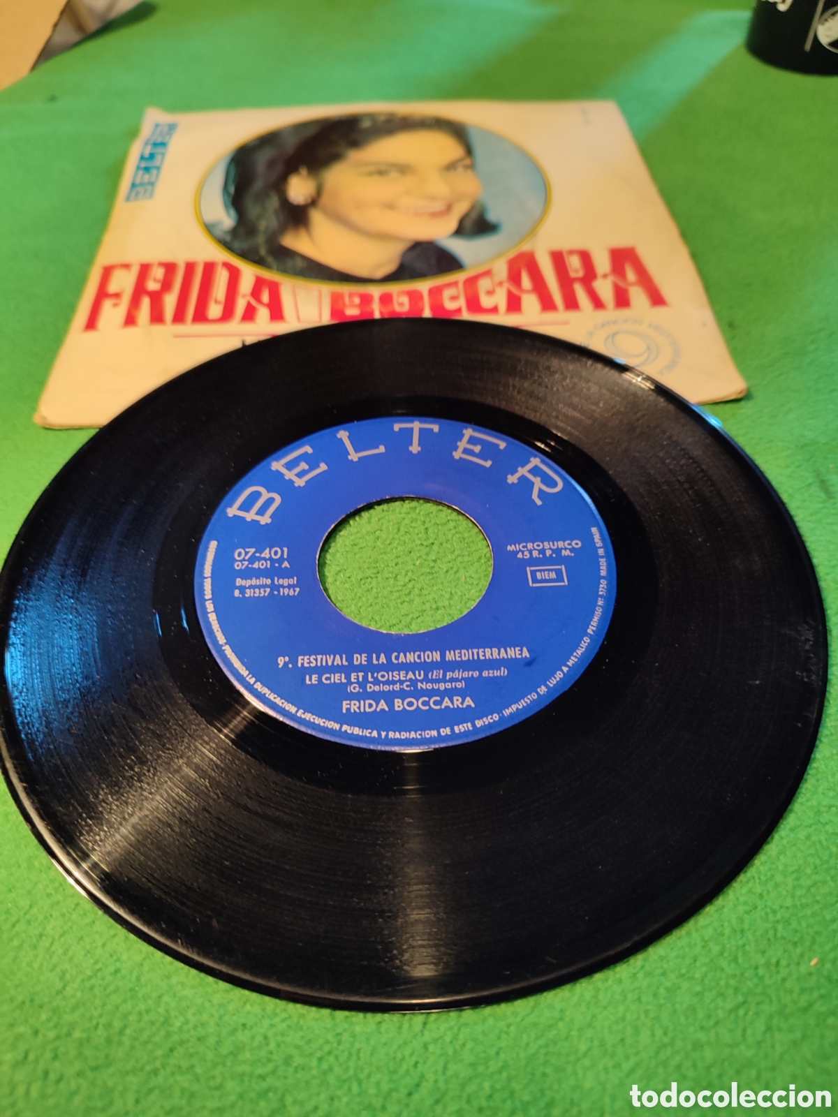 Discos de vinilo: Frida Boccara - Le ciel et loiseau - Foto 2