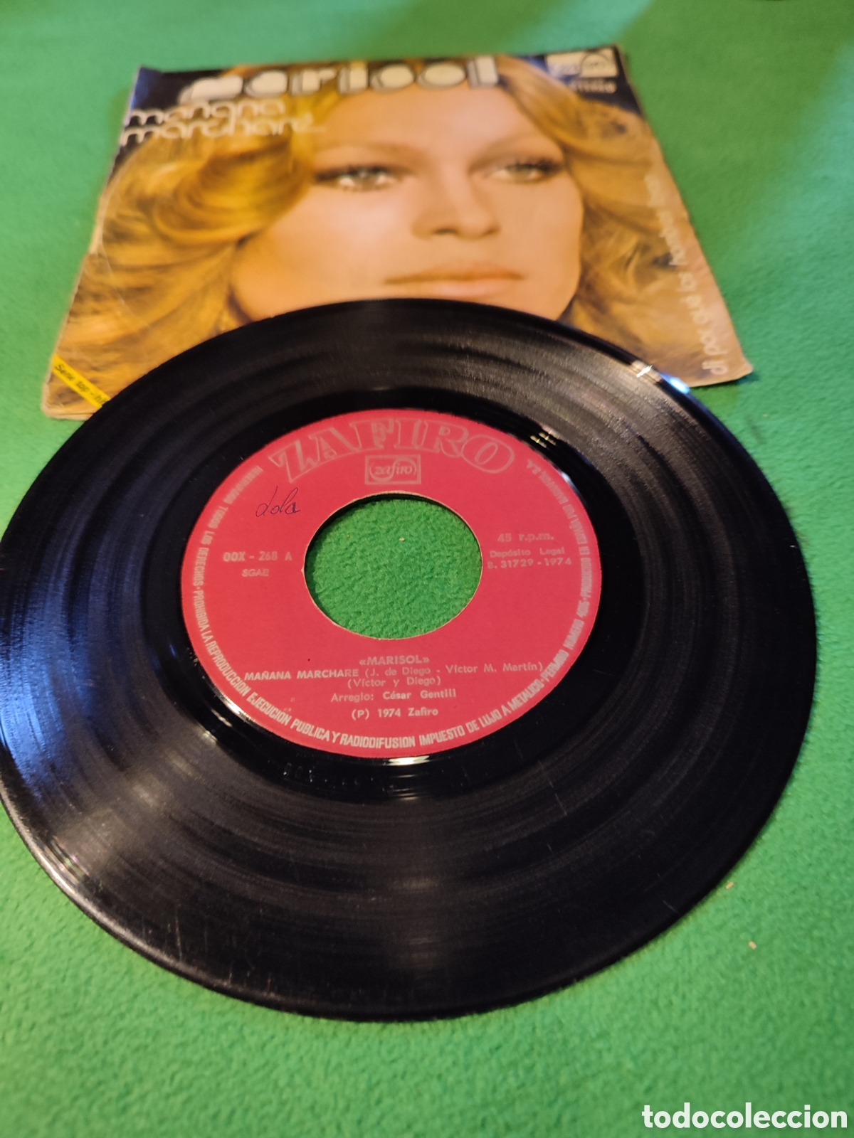 Discos de vinilo: Marisol - Ma&ntilde;ana marchar&eacute; - Foto 2