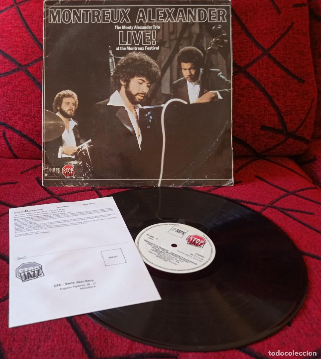 Vinyl-Schallplatten: THE MONTY ALEXANDER TRIO*Montreux Alexander - Live! At The Montreux Festival* VINILO LP 1981