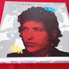 Discos de vinilo: LP BOB DYLAN - CAJA 5 LPS - BIOGRAPH - EDICION DE LUJO - 2 LIBRETOS